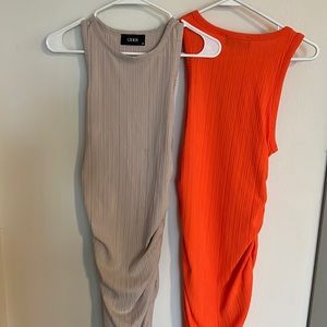Cider beige and orange summer basics medium